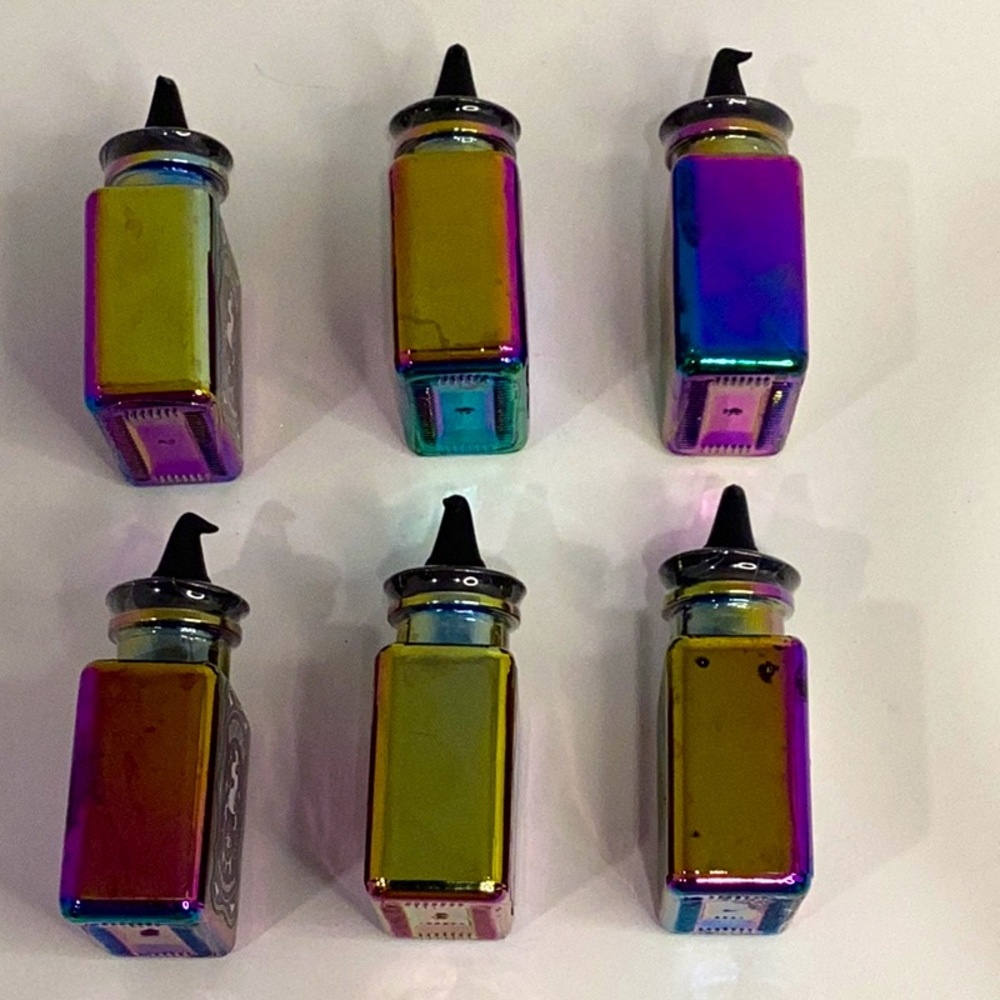 🌺 Set of 6 Witches Brew Potions Bottles - Picture 4 of 9